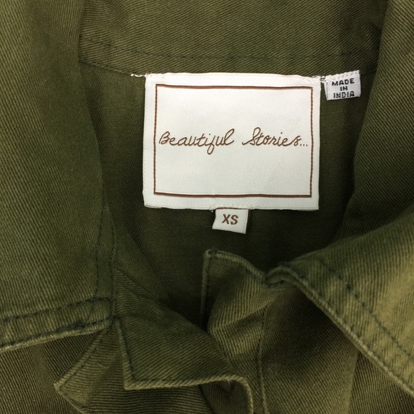 Beautiful Stories GR Fringe INKA UTIL Jacket, XS - Picture 6 of 7